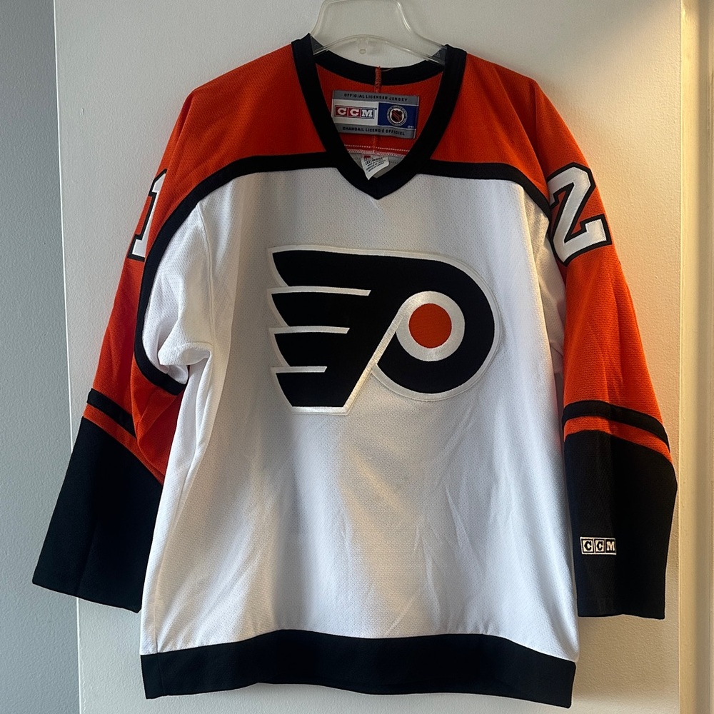 Vintage CCM Peter Forsberg #21 Philadelphia Flyers Jersey - Men’s Medium